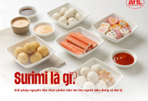 Surimi là gì? Giải pháp nguyên liệu thực phẩm tiện lợi cho người tiêu dùng và đại lý