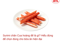 Surimi chân Cua hoàng đế là gì? Hiểu đúng để chọn đúng cho bữa ăn hiện đại