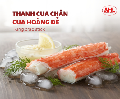 Thanh cua hoàng đế (King crab stick) là gì? Giải pháp thực phẩm tiện lợi cho bữa ăn hiện đại