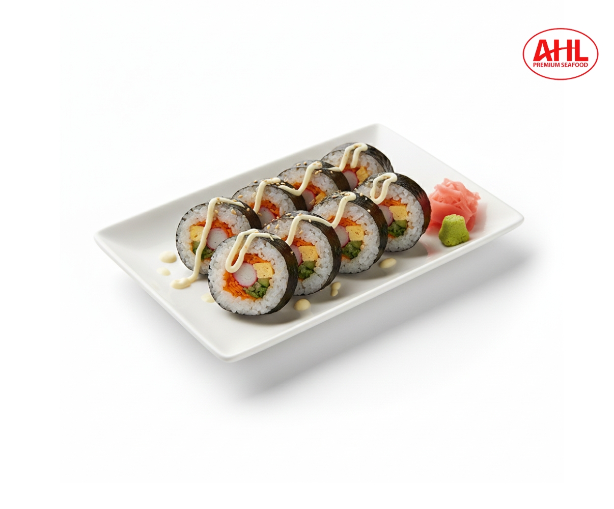 cơm cuộn thanh cua